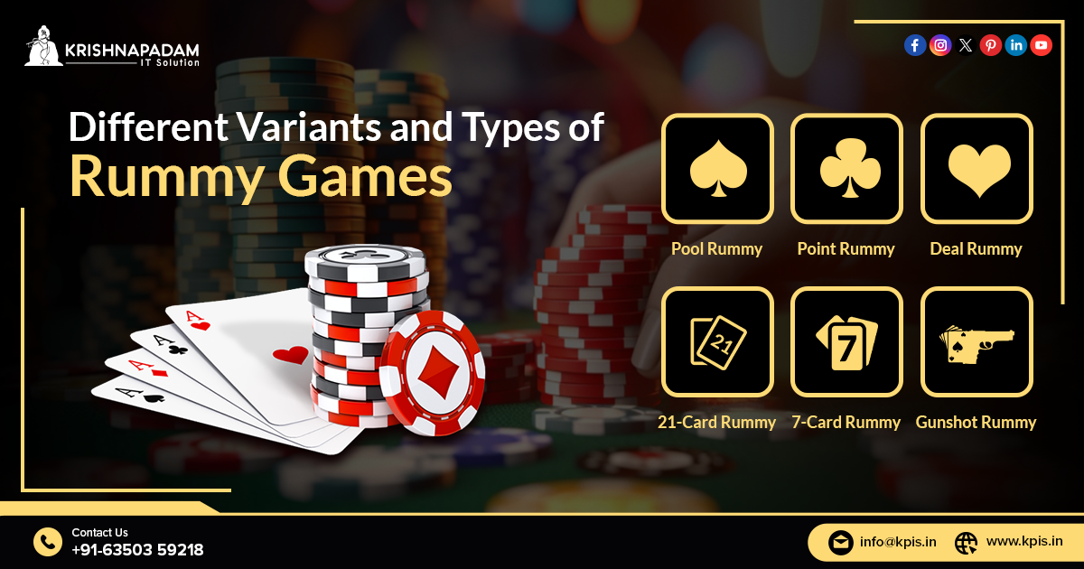 Various Rummy Game Types and Variants-KPIS Pvt. Ltd.